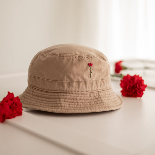abril chapeu beje