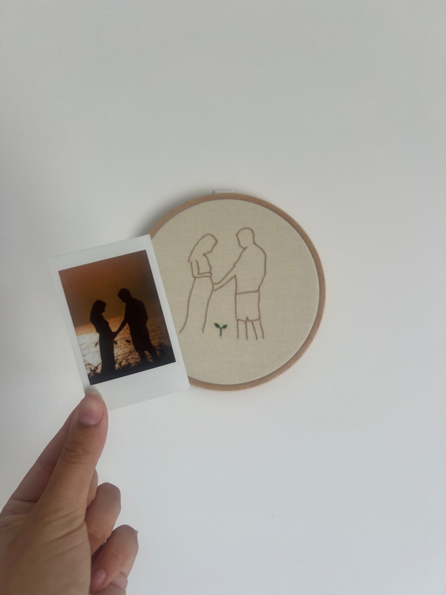bastidor personalizado silhuetas semente