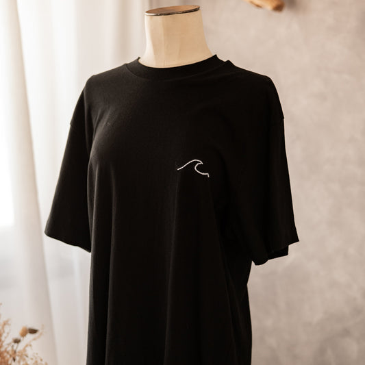 wave | t-shirt oversized